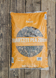 Quartize Pea 10mm Natural Stone Pebbles, Large Bag