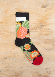 Ananas Socks in Faux Black