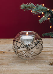 Treasure Tree Treasure Tree Antique Swag Votive Candle Holder in Silver