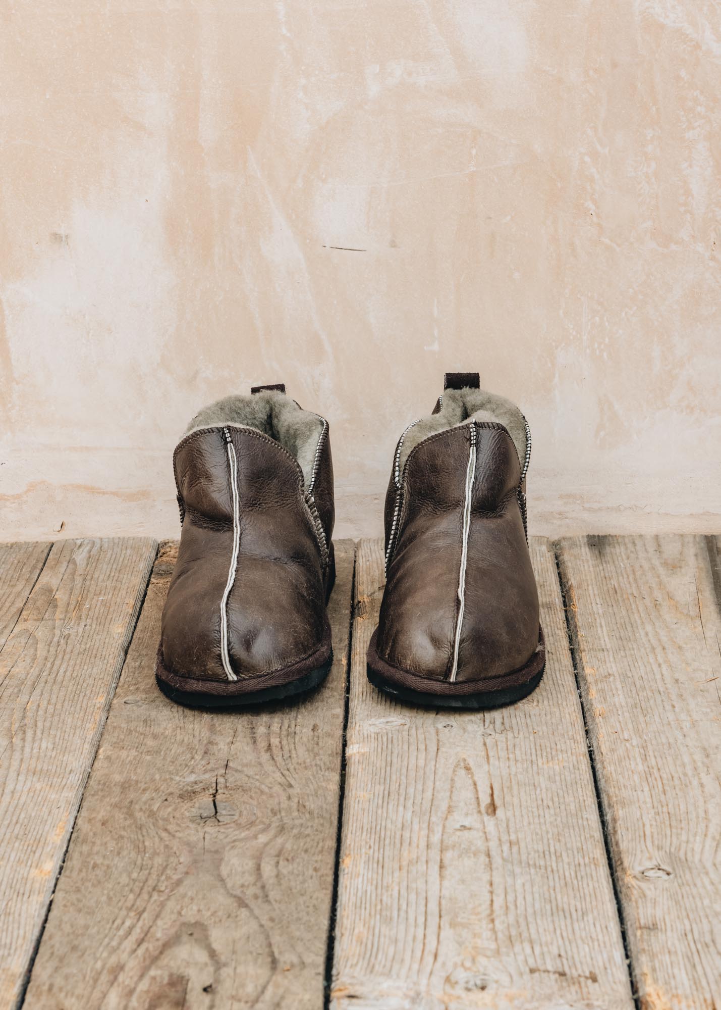Shepherd of Sweden Shepherd of Sweden Men's Anton Slippers in Oiled Antique