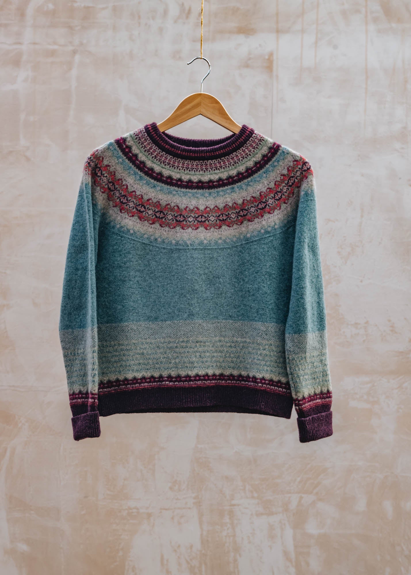 Eribé Alpine Sweater in Old Rose