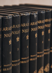 Books The Book of the Thousand Nights and a Night: Being the Library Edition of The Arabian Nights’ Entertainment, Sir Richard F Burton (translated from Arabic), Complete in 12 Vols., 1894 ed.