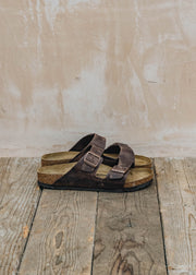 Birkenstock Men's Birkenstock Arizona Oiled Leather Regular Sandals in Habana