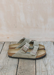 Birkenstock Arizona Soft Footbed Sandals in Taupe