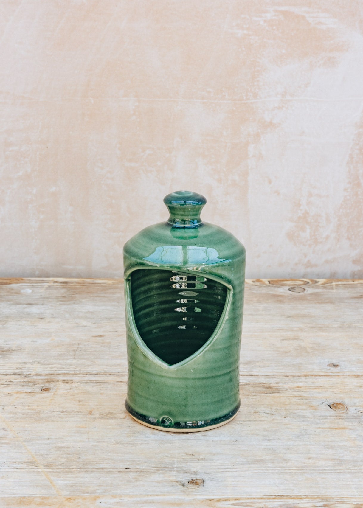 Salt Cellar in Green