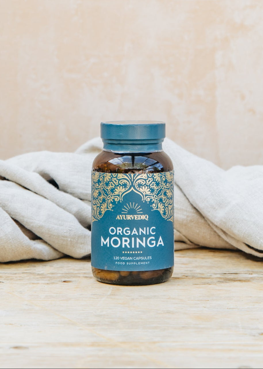 Organic Moringa, 120 capsules