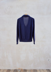 Kenny Ryder Ballantyne Thick Cotton Knit Shawl Collar Cardigan - M