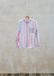 Brooks Brothers Multi-Coloured Fine Cotton Buttondown Shirt - M