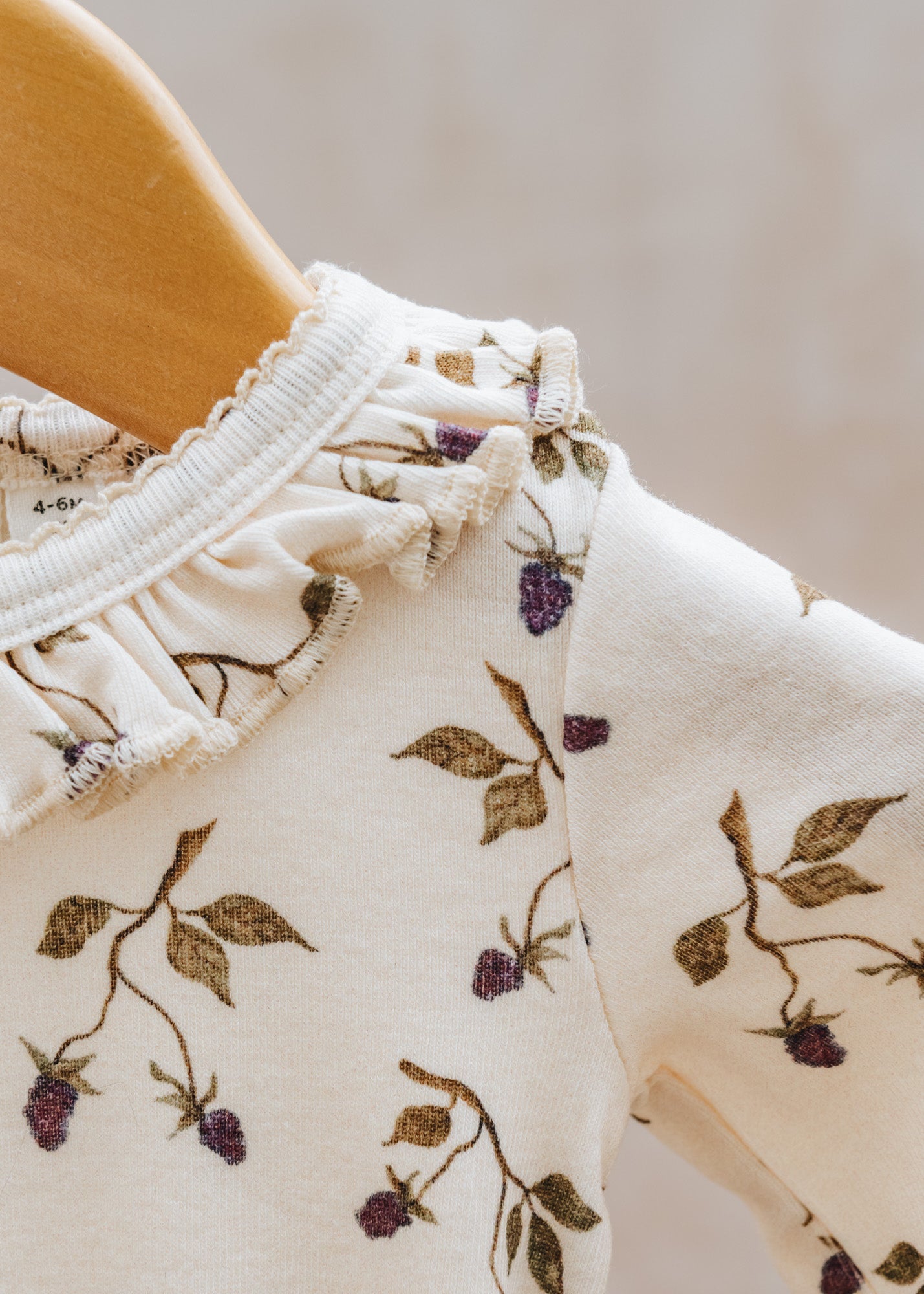 Lil' Atelier Babies' Gaya Bodysuit in Turtledove