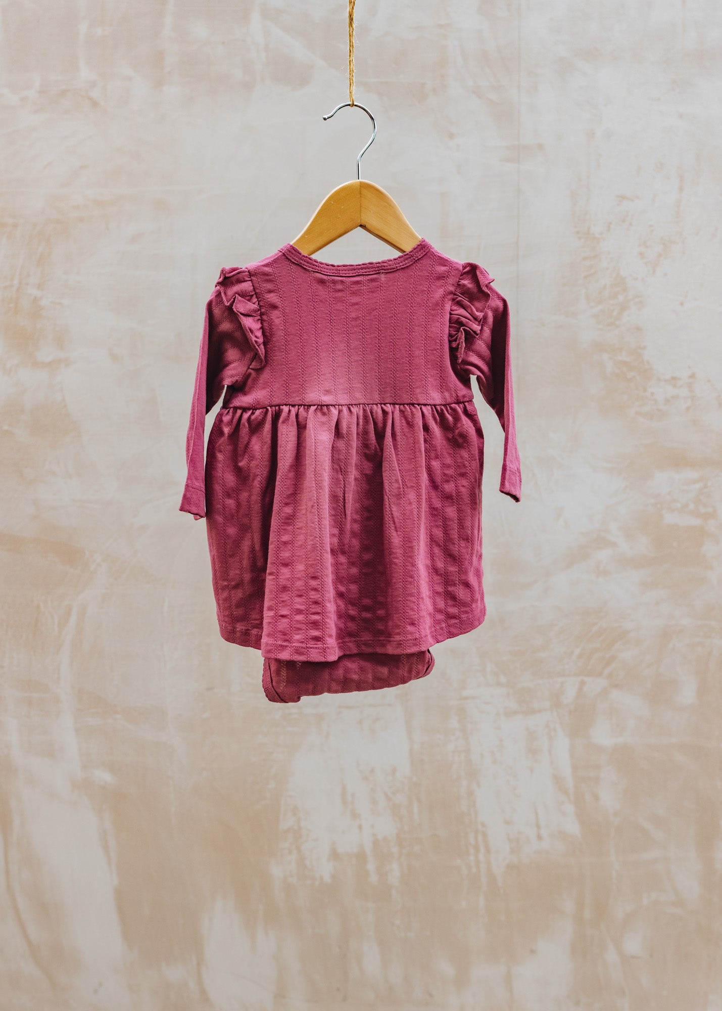 Lil' Atelier Babies' Nala Dress in Dry Rose