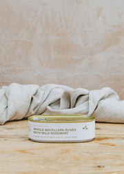 Belstaff Whole Nocellara Olives with Wild Rosemary, 300g