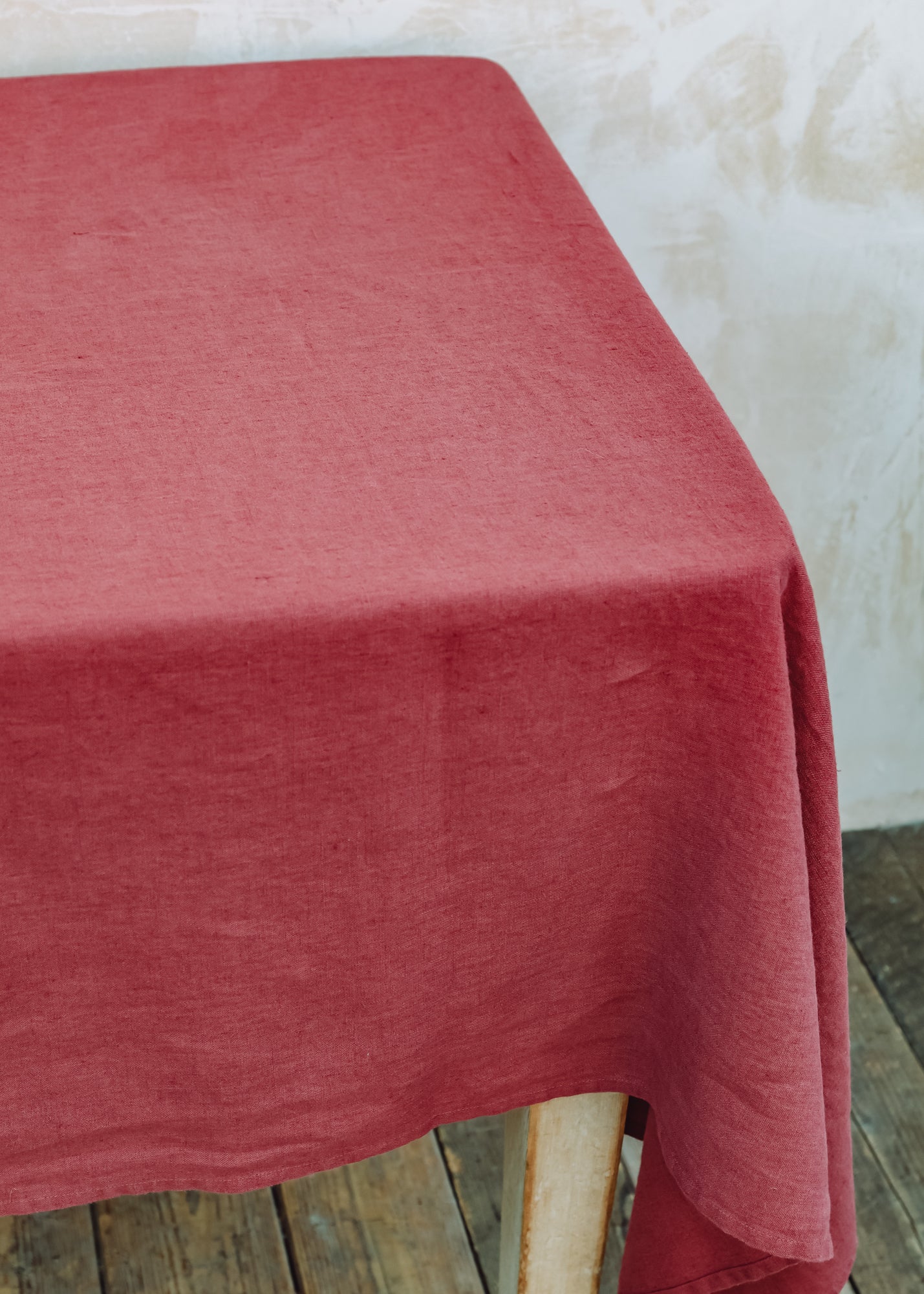 Burford Garden Co. Linen Tablecloth in Marsala (140x250cm)