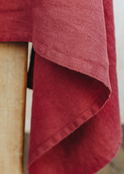 Burford Garden Co. Linen Tablecloth in Marsala (140x250cm)