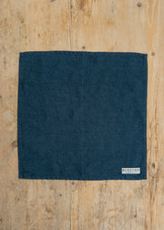 Baltic Flax Napkin in Deep Water, pack of two