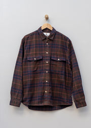 Barbour Armstrong Oversized Long-Sleeved Shirt in Classic Tartan