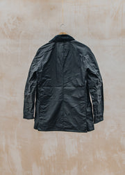 Barbour Ashby Wax Jacket in Navy