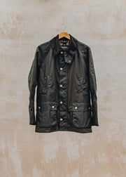 Ashby Wax Jacket in Olive