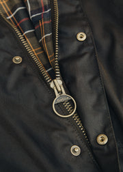 Barbour Ashby Wax Jacket in Olive