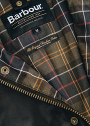 Barbour Ashby Wax Jacket in Olive