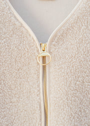 Barbour Bainford Teddy Liner in Ecru