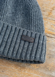 Barbour Carlton Beanie Hat in Grey