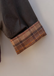 Barbour Carville Waxed Jacket in Rustic, Bordeaux and Muted