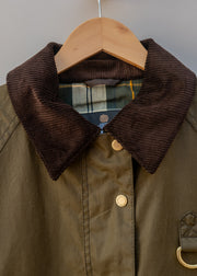 Barbour Cottingham Waxed Jacket in Beech and Ancient
