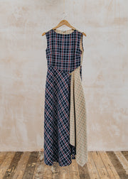 Dalbury Tartan Midi Dress in Multi Check
