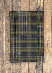 Dog Cage Mat in Tartan
