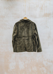 Barbour Elmbank Cord Blazer in Olive