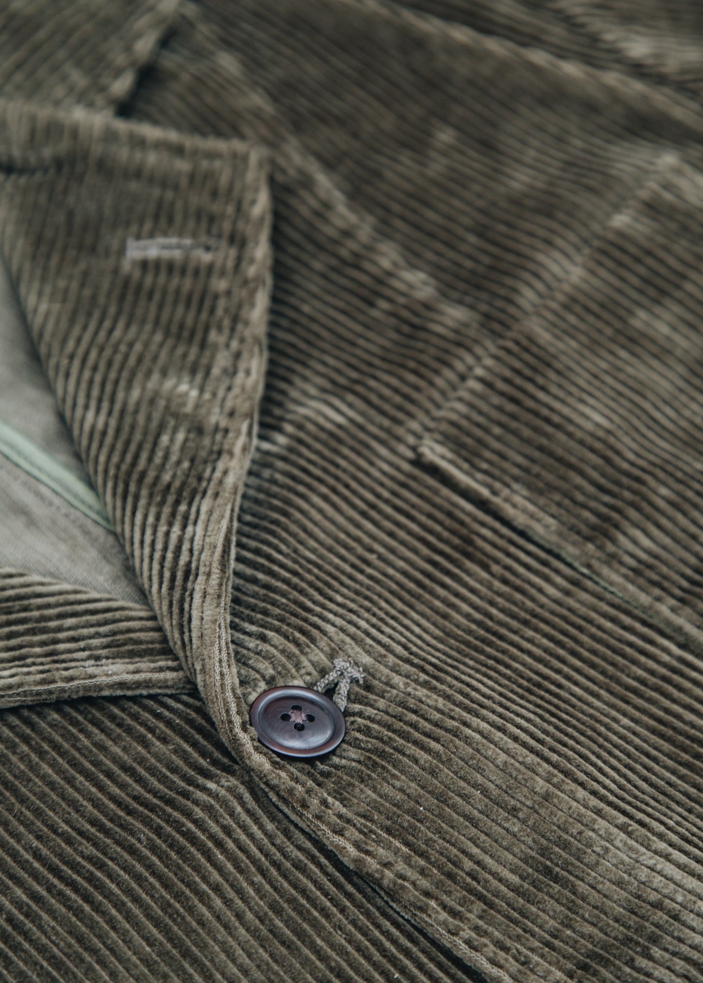 Barbour Elmbank Cord Blazer in Olive