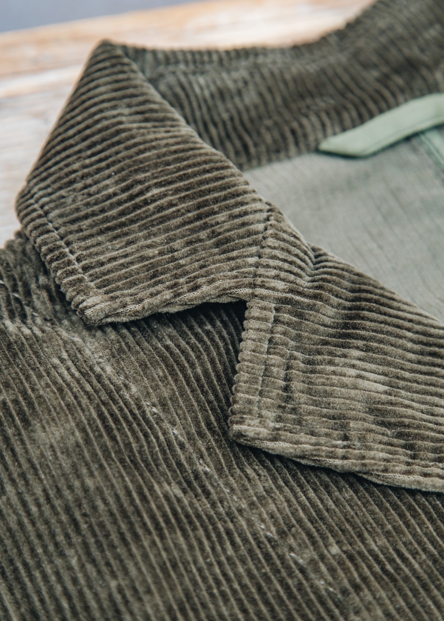 Barbour Elmbank Cord Blazer in Olive
