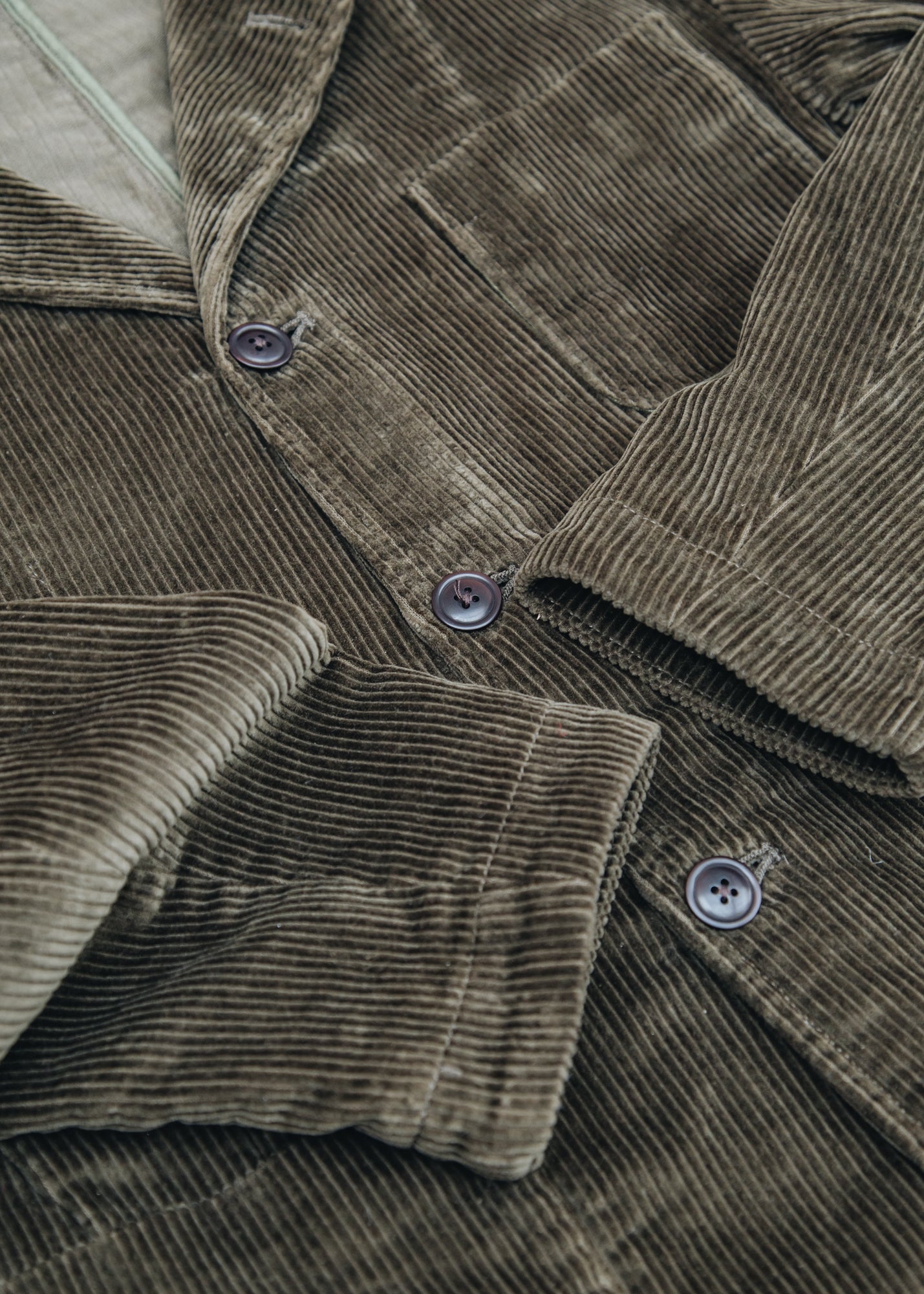 Barbour Elmbank Cord Blazer in Olive