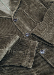 Barbour Elmbank Cord Blazer in Olive