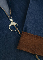 Barbour Freckleton Denim Jacket in Indigo