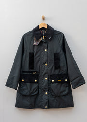 Barbour Icons Modern Beaufort Waxed Jacket in Black and Classic