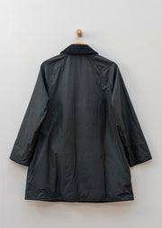 Barbour Icons Modern Beaufort Waxed Jacket in Black and Classic