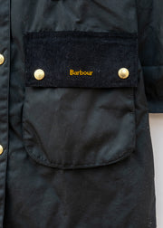 Barbour Icons Modern Beaufort Waxed Jacket in Black and Classic