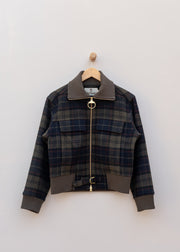 Barbour Ivybridge Overshirt in Shadow Classic Tartan