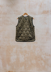 Barbour Klara Liner in Fern Leaf, Sage and Natural