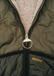 Barbour Klara Liner in Fern Leaf, Sage and Natural