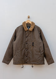 Barbour Macklow Waxed Jacket in Bark