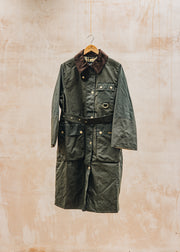Margaret Howell Milda Wax Jacket in Fern, Sage and Ancient Tartan