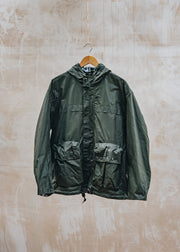 Modified Durham Waxed Jacket in Archive Olive