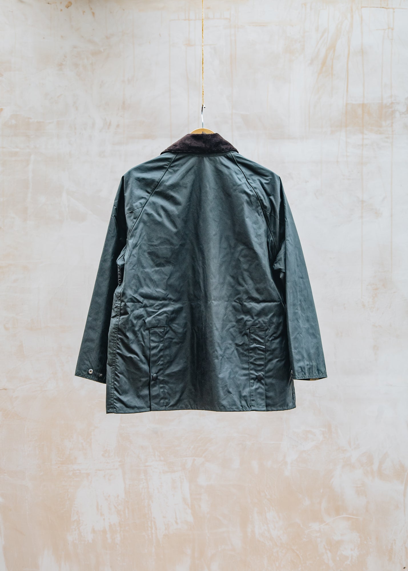 Barbour Oversized Bedale Wax Jacket in Sage