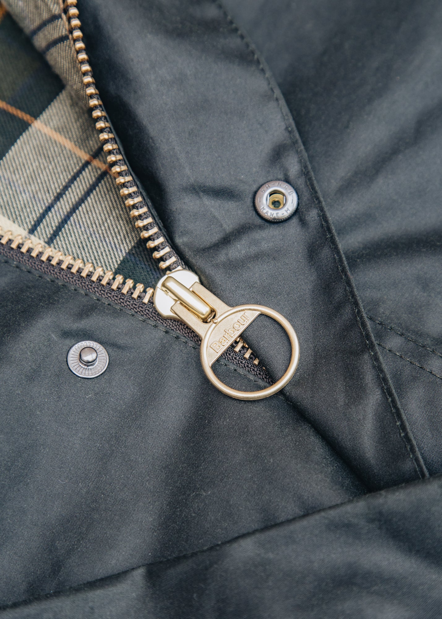 Barbour Oversized Bedale Wax Jacket in Sage
