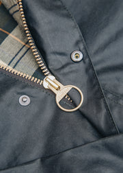 Barbour Oversized Bedale Wax Jacket in Sage