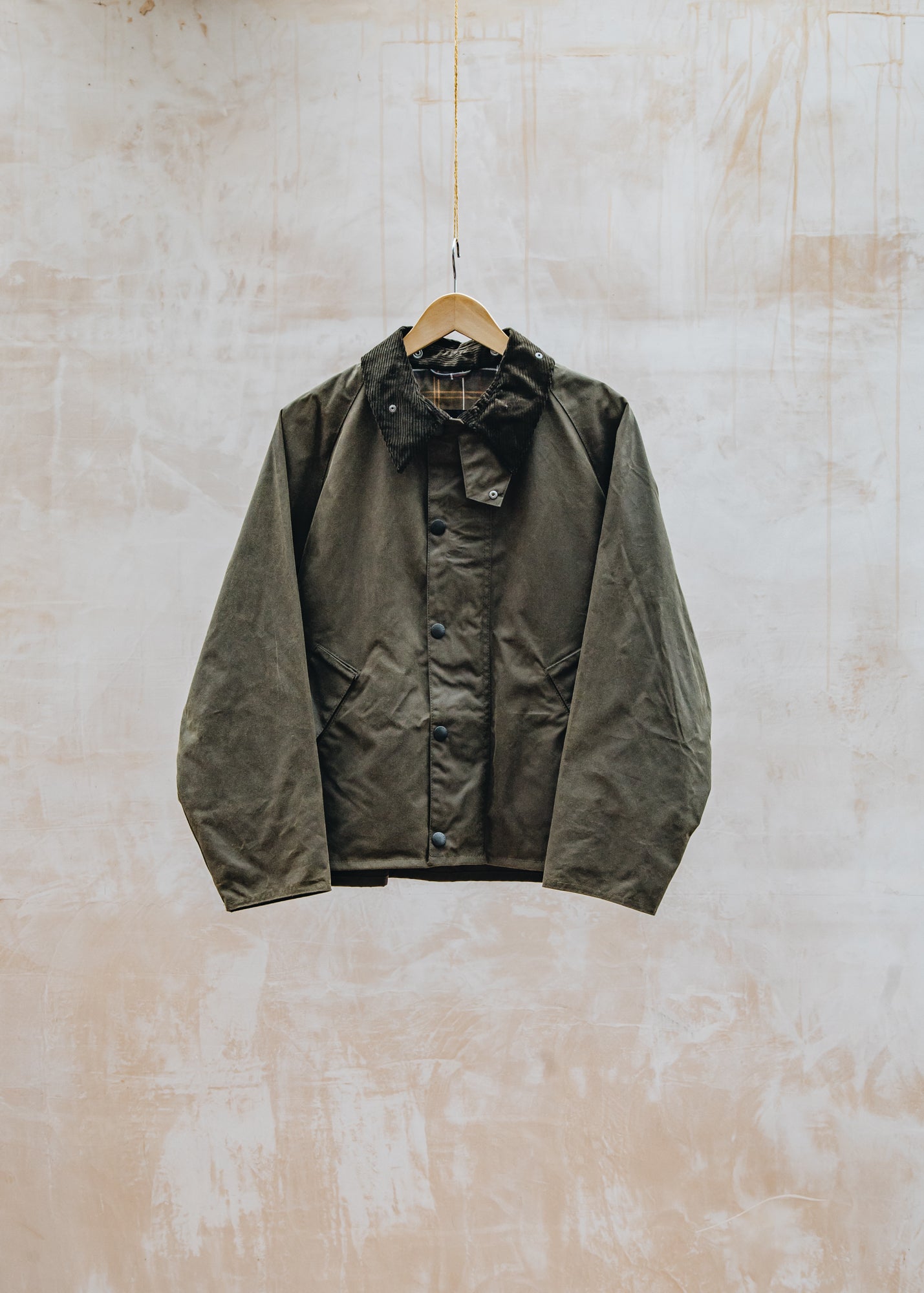 Red Wing Oversized Transport Wax Jacket in Beech