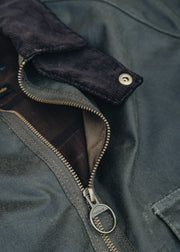 Barbour Re-Engineered Blackett Spey Waxed Jacket in Archive Olive