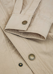 Barbour Spey Poplin Overshirt in Tan